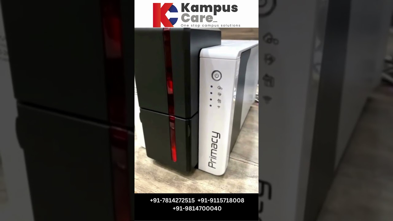 PRINT YOUR STUDENT OR STAFF ID CARDS IN -HOUSE WITH EVOLIS PVC ID CARD PRINTER I KAMPUS CARE