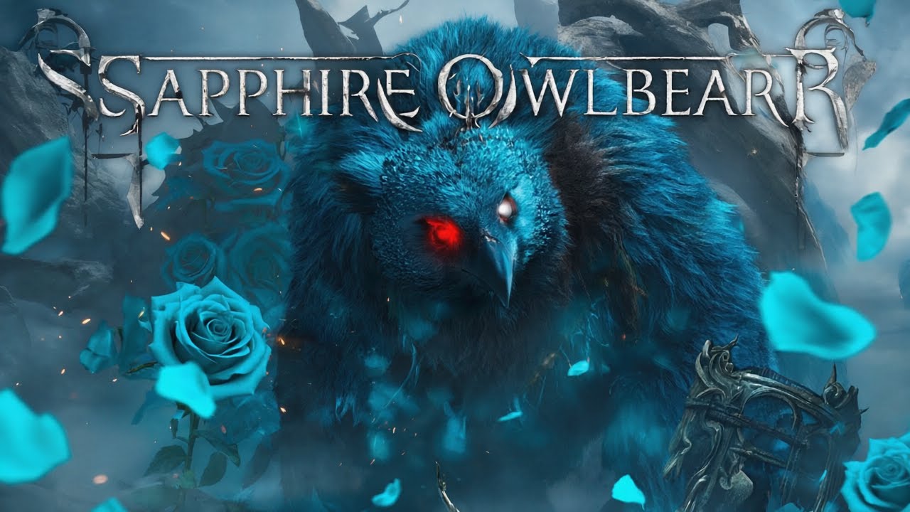 [POV] 2 Minutes of Pure Terror: Escaping the Colossal SAPPHIRE OWLBEAR (Full Chase)