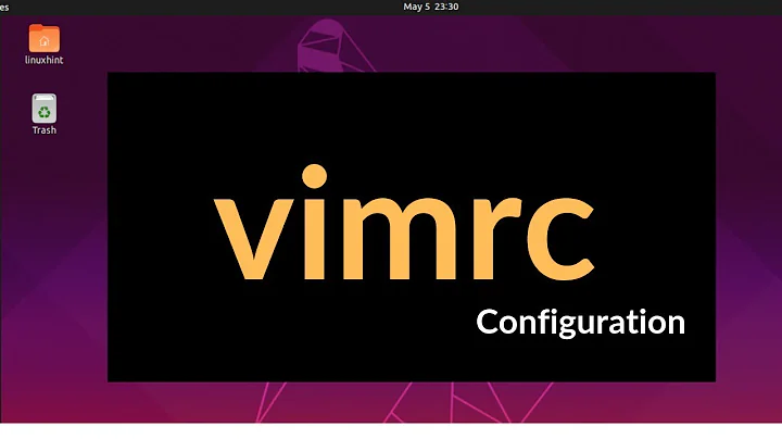 vimrc configuration
