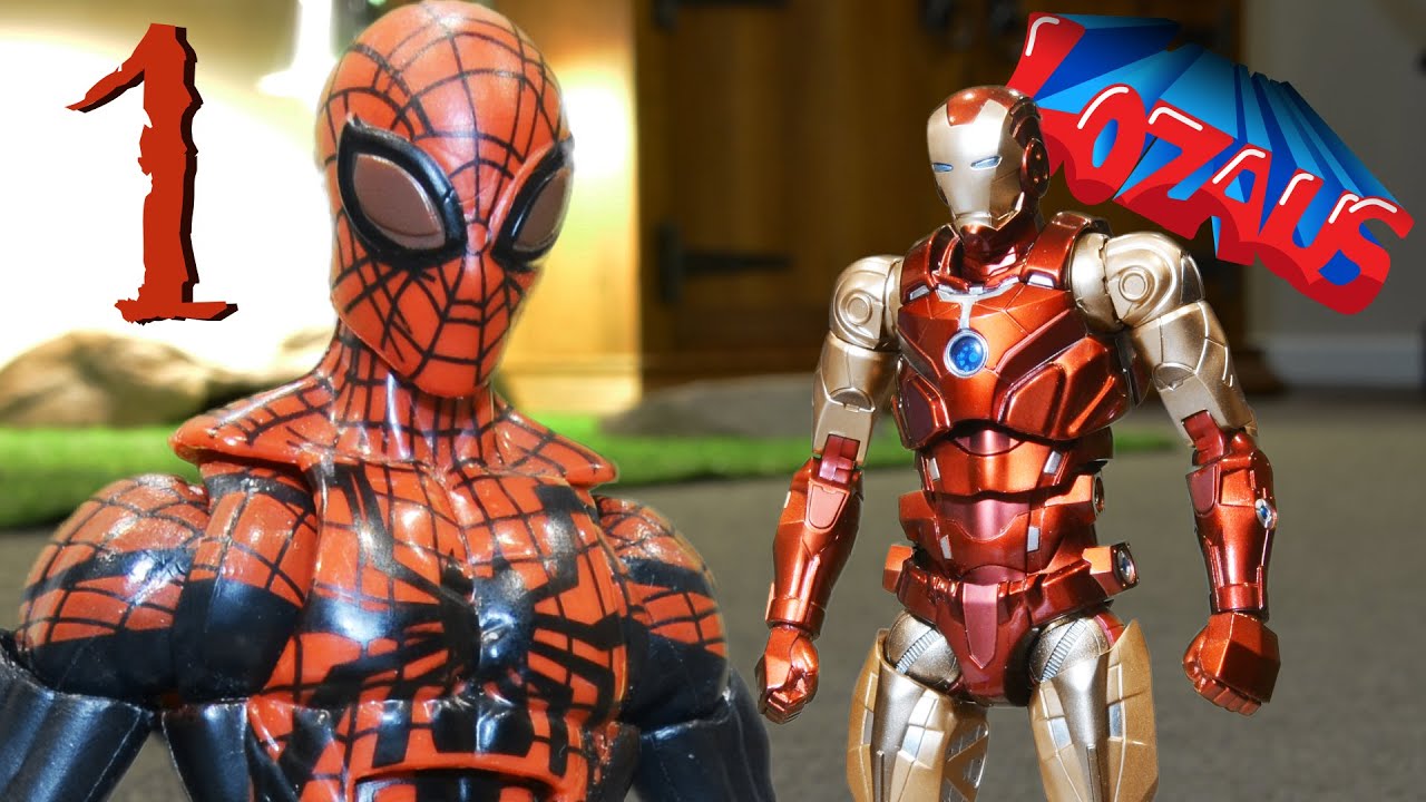 SUPERIOR SPIDERMAN'S MIGHTY BADASS FIGHT  Stop Motion Video