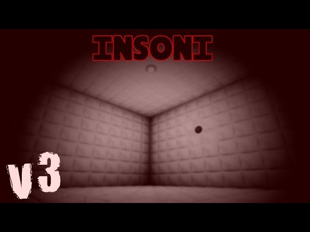 Roblox Insoni Escape V3 Youtube - how to play isonl roblox