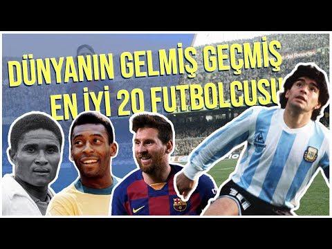 Dünyanın Gelmiş Geçmiş En İyi 20 Futbolcusu