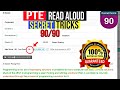 Pte read aloud hidden tricks to get 90 by pawan sr pawanpte pte