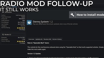 A Followup Video on the Radio Mod - BeamNG.Drive