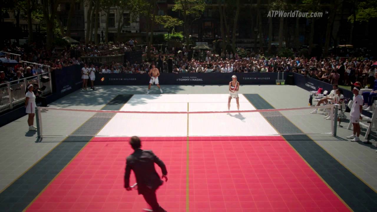 ナダルが美女と 全米オープン15 アンカバード テニス動画 Jp