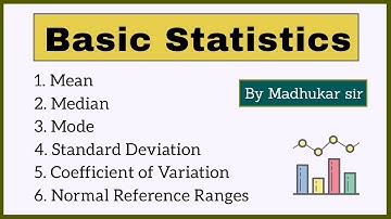 Basic Statistics for Lab Quality Control  - Mean, Median, Mode, SD, CV |  In Hindi