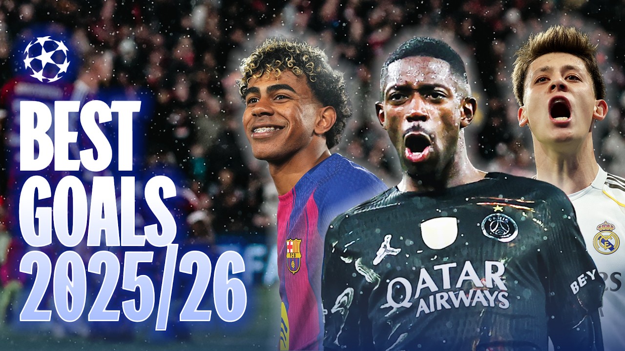 The BEST Champions League Goals Of The 2025/26 Season