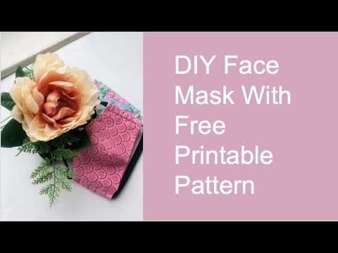 Download How To Make A Diy Face Mask Free Pattern Download Youtube