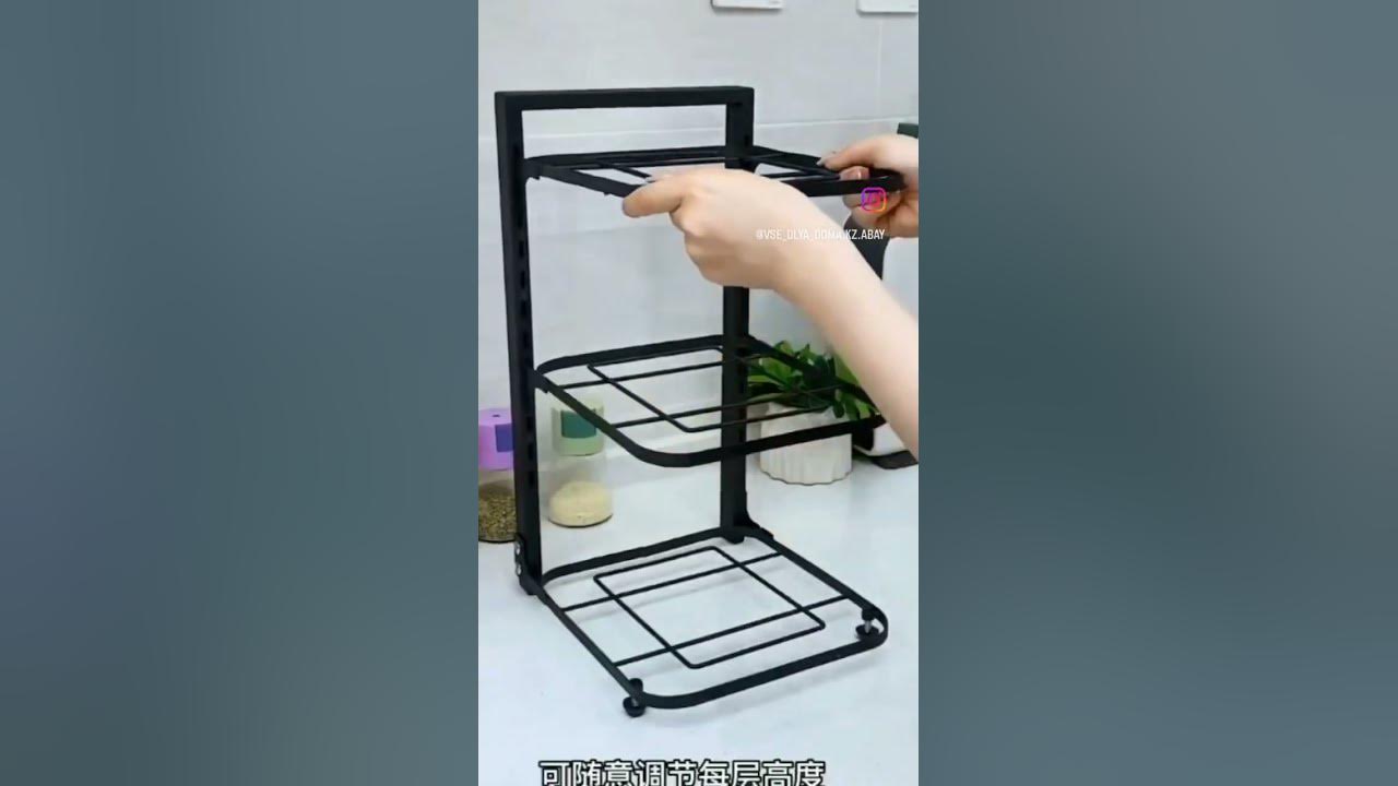 стеллаж для кастрюль - YouTube