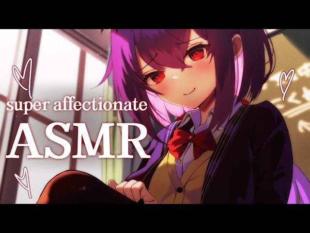 Super affectionate ASMR!! ♡ kisses, heartbeats, close breathing and more! ♡ 【 3Dio / 癒し / ASMR 】