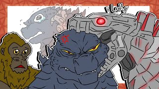 Godzilla & Kong's Emotional Outburst (Godzilla Comic Dub)