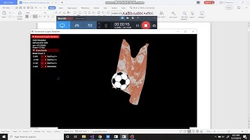 Vulkan : Cloth Simulation (Gravity and Sphere Collision)