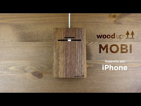 WoodUP Mobi: LA (MIGLIORE) DOCK PER iPhone IN LEGNO E CEMENTO!