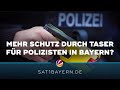 Mehr Schutz für Polizisten? Taser-Test startet in Bayern