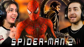 Girlfriend watches *SPIDER-MAN 2* for the first time !!