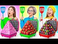 أنا مقابل جدتي في تحدي تحضير الطعام | تحديات طعام مذهلة Multi DO Joy