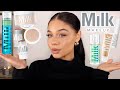 FULL FACE USING MILK MAKEUP...😍 | Blissfulbrii