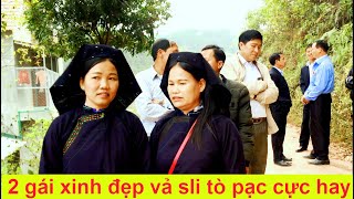 Hai gái xinh đẹp hát sli chia tay tuyệt hay ở Tằm Pục | hát shi lạng sơn | Tiên Sinh TV