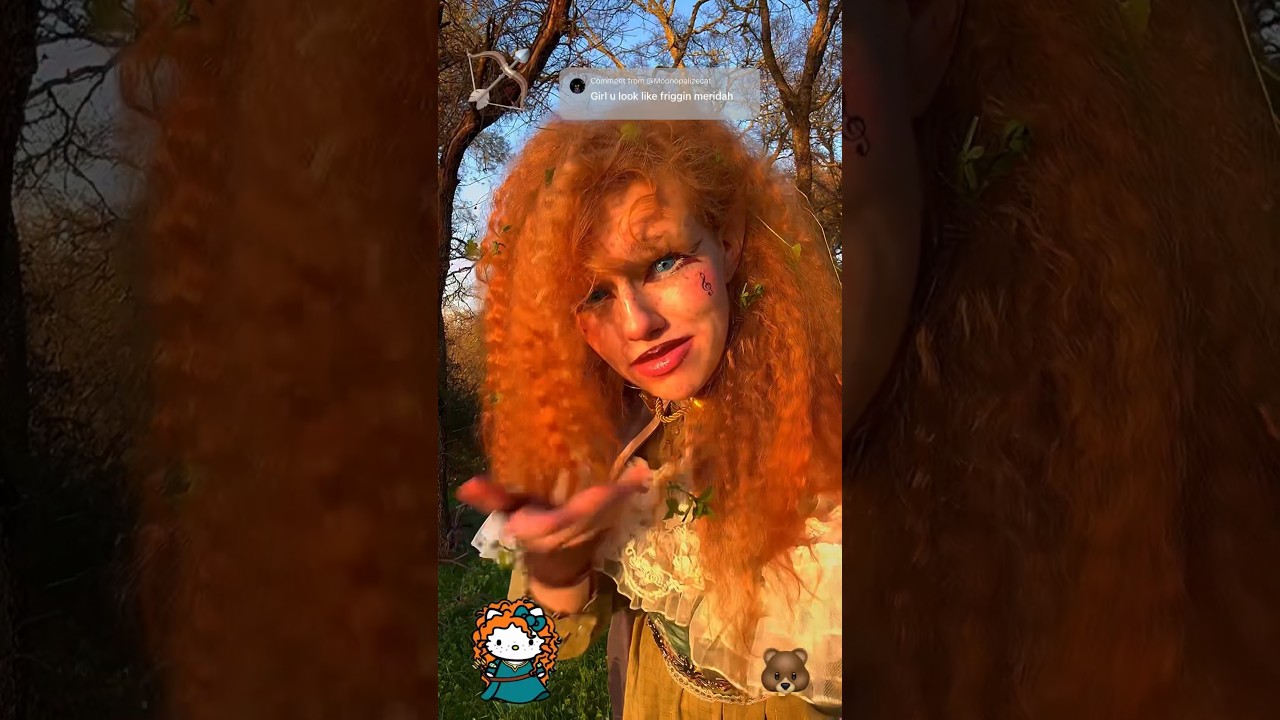 Frickin’ Merida! 🐻🏹🔜Planet Comic Con🧚🏻‍♀️🍓 