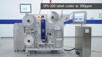 Serialization Print Stand -- Integrated High-Speed Coding for Pharma Labels
