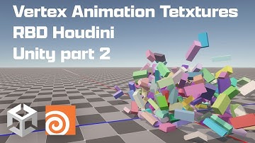 Vertex Animation Textures RBD Houdini Unity Part 2