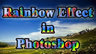 Rainbow Effect in Photoshop | Photoshop Effects | Photoshop screenshot 3