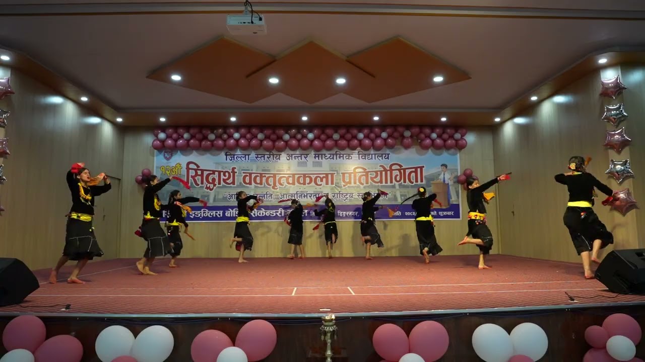 Cultural Dance Performance during District level inter-School Declamation Competition 