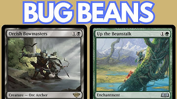 BOWMASTER BEANS! Legacy BUG Beanstalk Control feat. 4x Orcish Bowmaster. MTG League