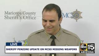 Famous KNXV Paul Penzone MCSO gun press conference Wealth