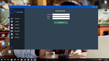 GUI Parte 2/ Diseñar Formulario Moderno, Abrir Form en Panel con C#, Windows Form - Versión Base
