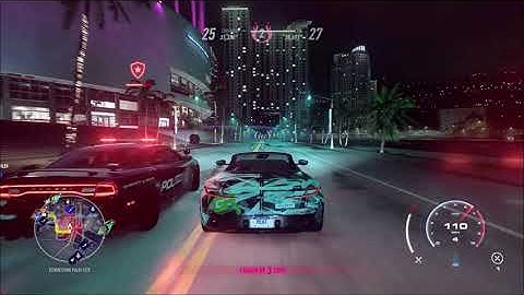 Need For Speed Heat - Cop Chase - Aston Martin DB 11 Volante🔥