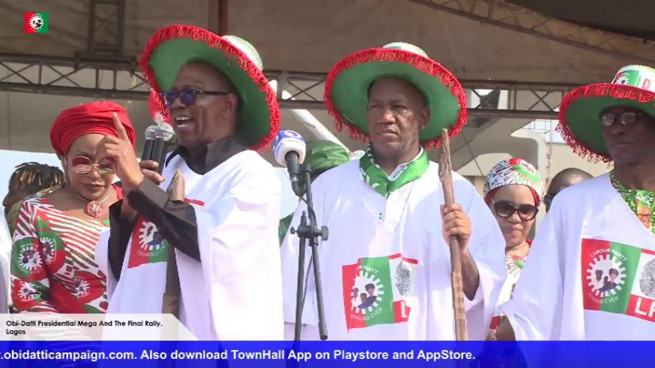OBI-DATTI MEGA CAMPAIGN RALLY LIVE IN LAGOS