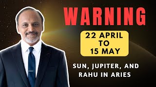 The Explosive Combination of Sun, Jupiter, and Rahu in Aries | DM Astrology