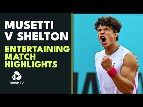 Lorenzo Musetti vs Ben Shelton Entertaining Match Highlights | Queen&#39;s 2023