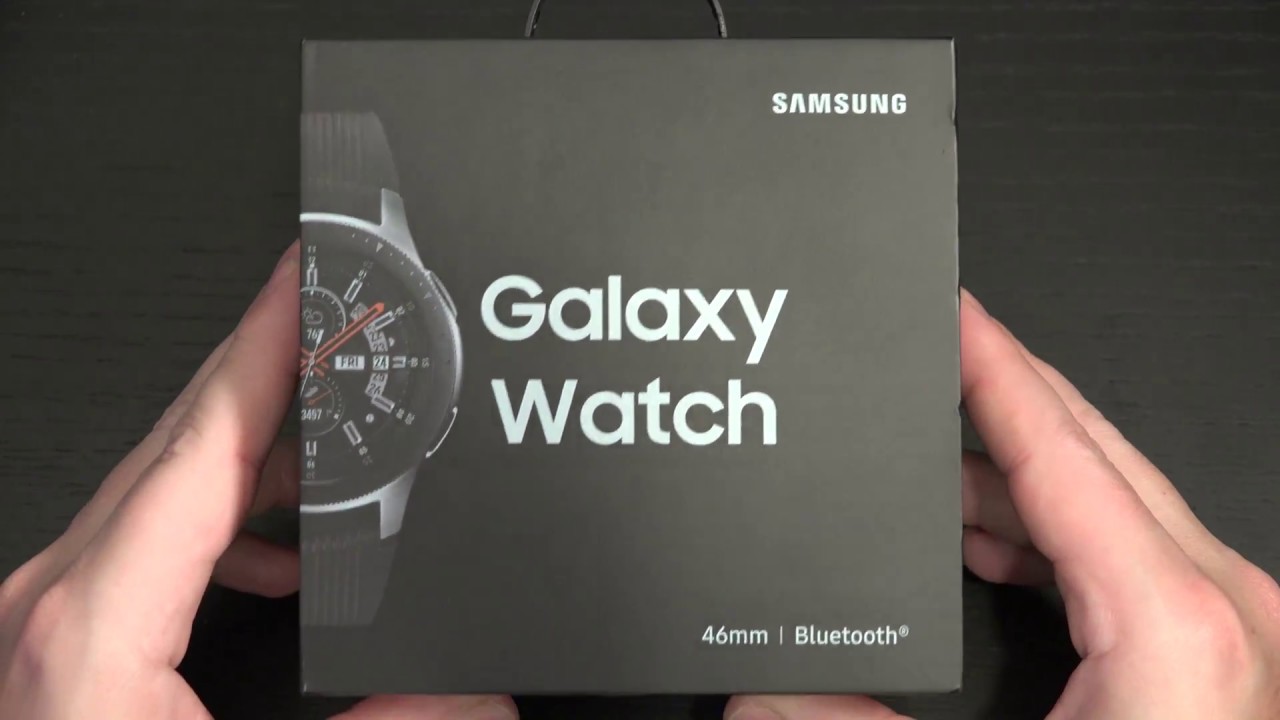 Samsung Galaxy Watch Unboxing - YouTube