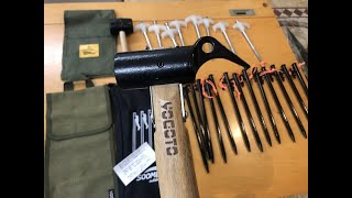 YOGOTOキャンプ用ハンマー＋SOOMLOOM別売りペグ購入