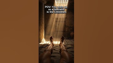 POV: You wake up as a Gladiator in the Colosseum #history #rome #gladiator #POV #ia #ai  #colosseum