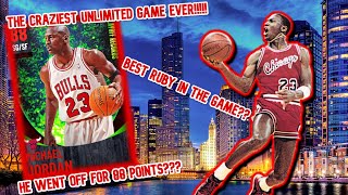 The Craziest Game-Tie Shot In Unlimited Mj The Best Ruby???? He Went Off For 88 Points