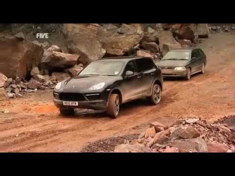 Fifth Gear   Porsche Cayenne Turbo vs Audi Q7 V12 TDI