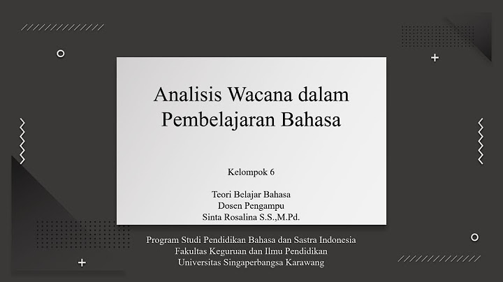 Kesimpulan yang dapat ditarik berdasarkan wacana tersebut adalah