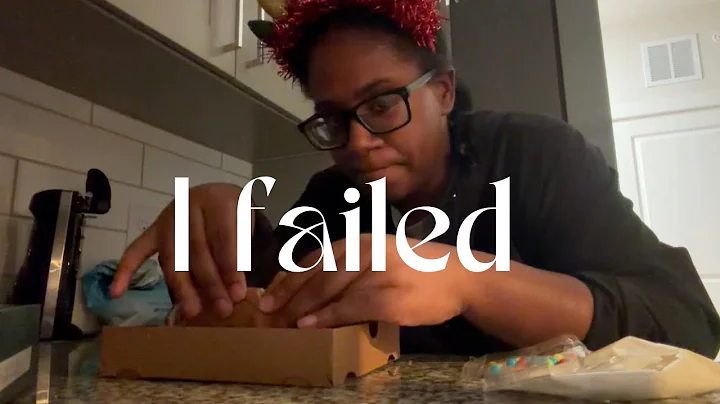 Vlogmas Day 10 | Mini GingerBread House Challenge ?? 