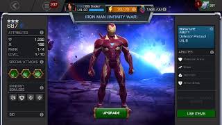 MCoC - Iron Man Infinity War overview with 3 Star Synergies - Marvel Contest of Champions