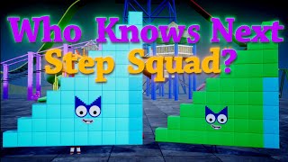 Fan-made Numberblocks are counting Step Squads. Who Knows a Next Step Squad?