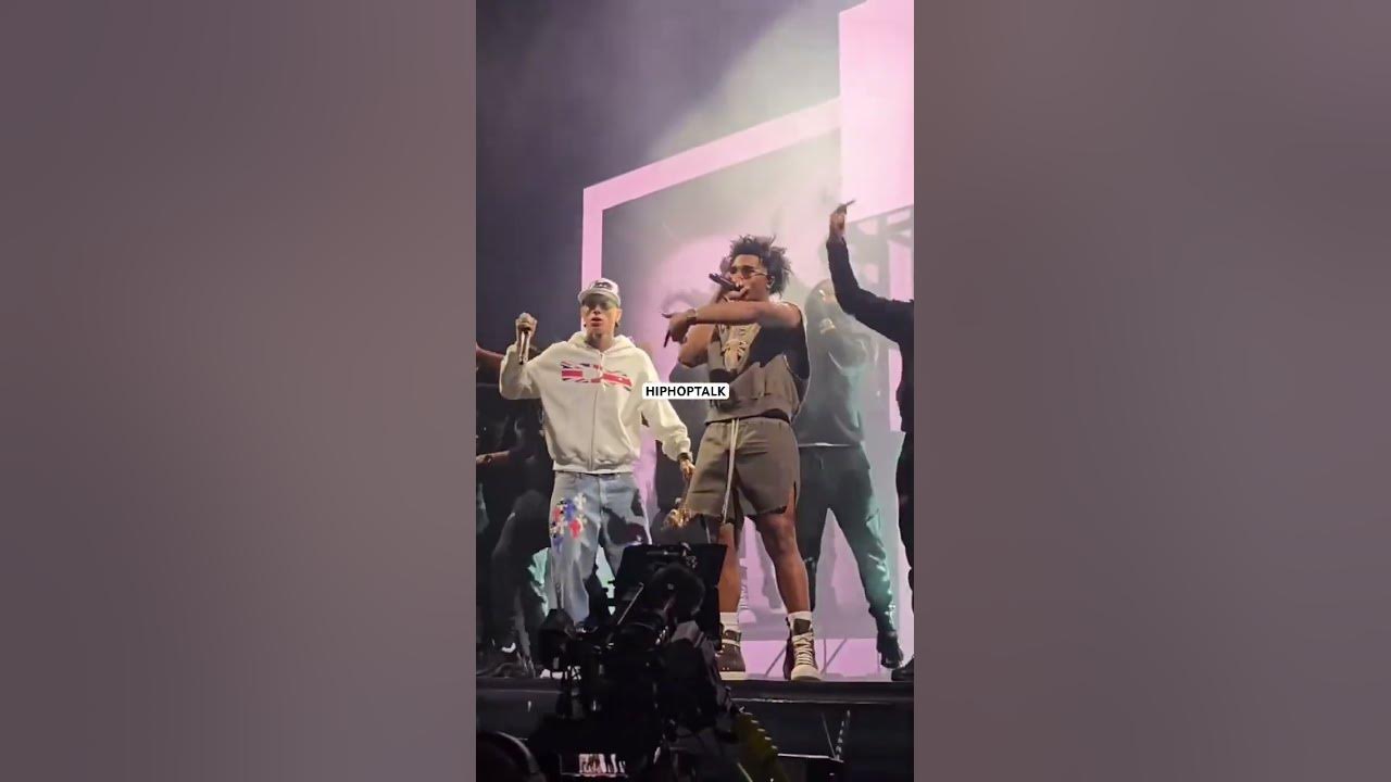 Central Cee brings out Lil Baby in London