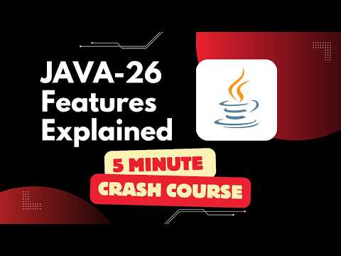 Java 26 Features in 5 Min. - With Code