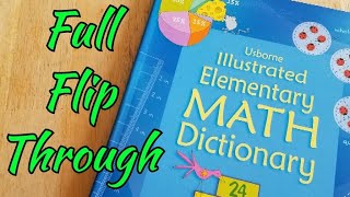 Usborne Illustrated Elementary Math Dictionary (Flip Through)