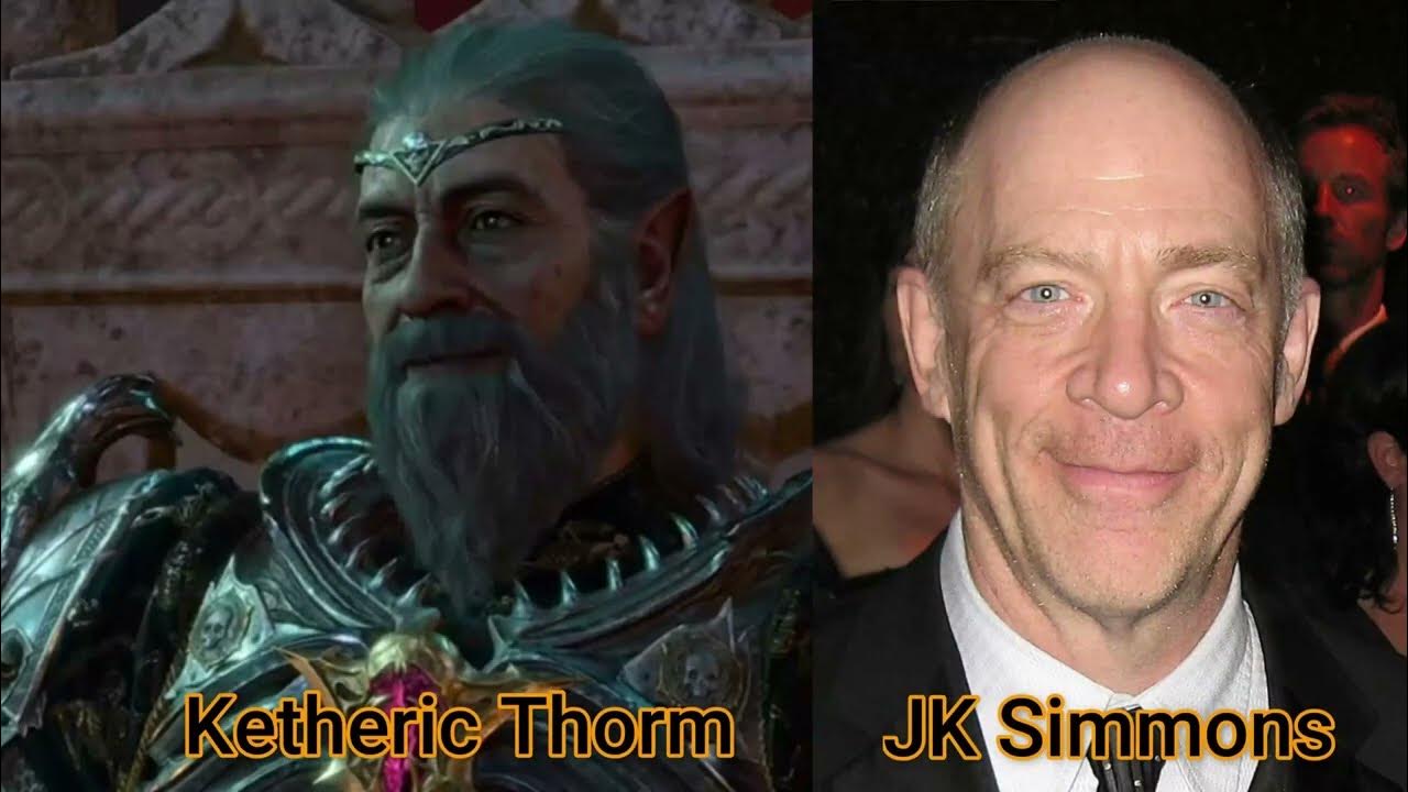 Character and Voice Actor - Baldur's Gate III - Ketheric Thorm - J. K
