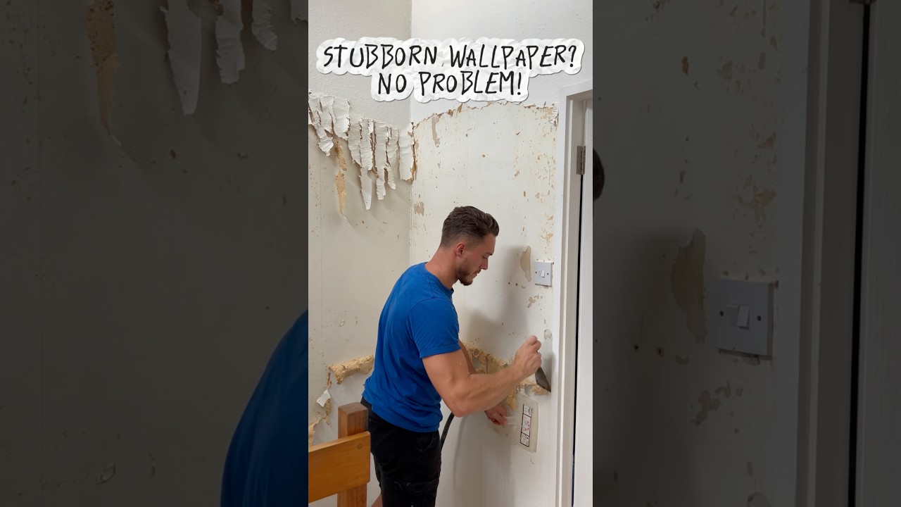 How Do You Remove Wood Chip Wallpaper? Head To Our Videos On YouTube To Learn With Maciej 