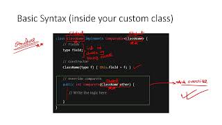 Comparable Interface | CSE 1115 | TW