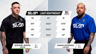 Power Slap 1: Russell Rivero vs Isaih Quinones | Prelims